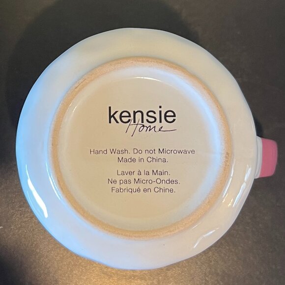 Kensie Home LLAMA ON SKATEBOARD Ceramic Mug ~ Keep Movin' ~ Polka Dots - Picture 8 of 11